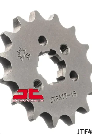 Nieuwe Collectie JT Sprockets - FRONT STEEL 15T, 428 - Sprockets - Geschikt voor Kawasaki